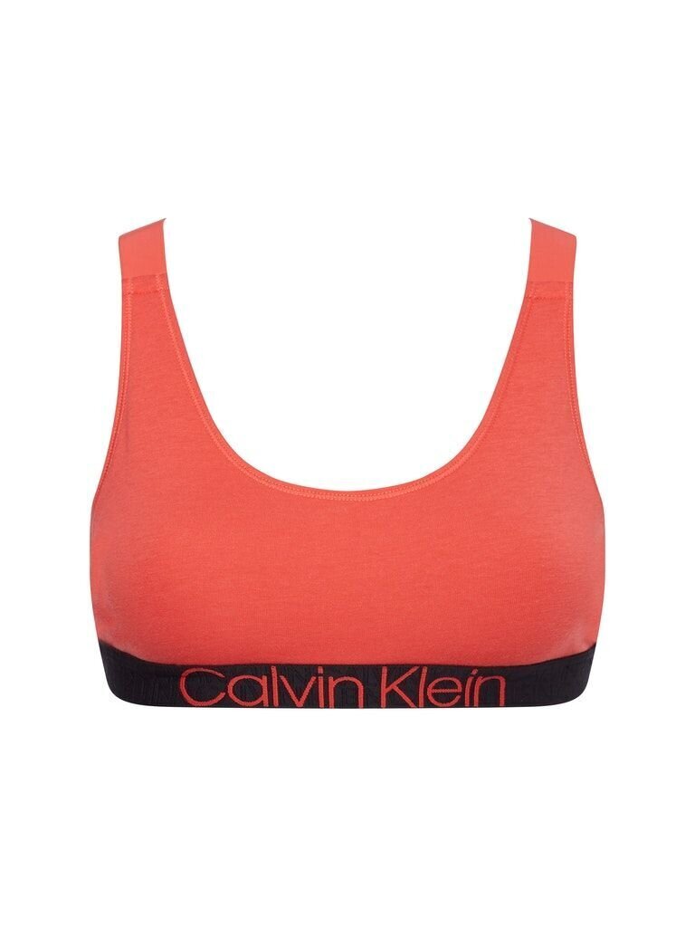 Moteriška sportinė liemenėlė Calvin Klein BE pamušalo BRALETTE KORALOWY 000QF6576E XKP 29815 цена и информация | Liemenėlės | pigu.lt