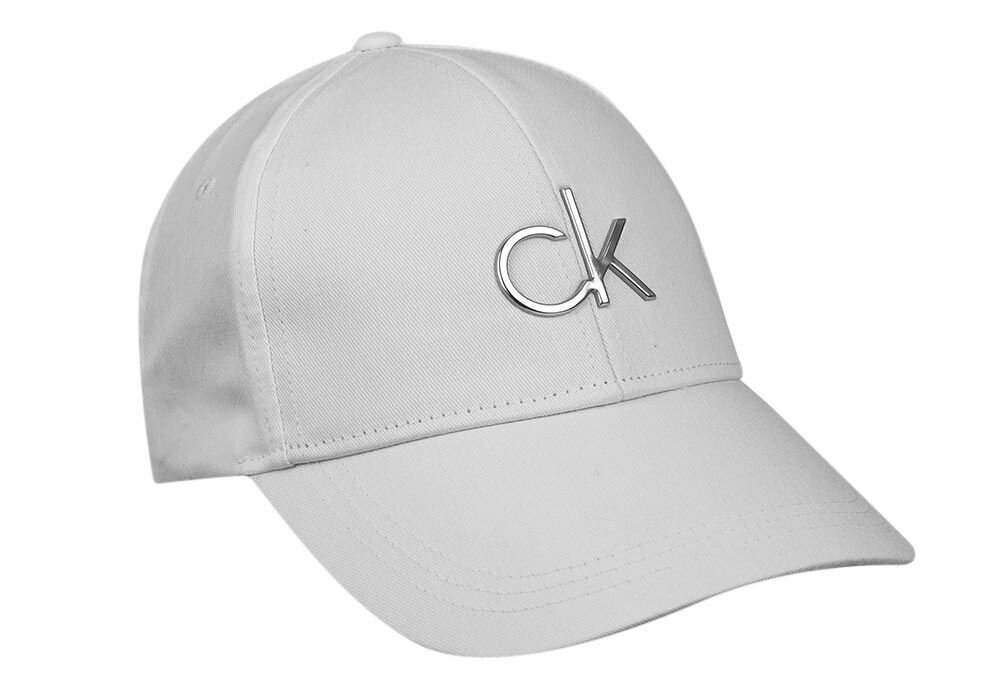 Moteriška kepurė Calvin Klein RE-LOCK BB CAP BALTA K60K608211 YAF 36898 kaina ir informacija | Kepurės moterims | pigu.lt