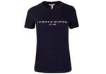 Женская футболка Tommy Hilfiger T-SHIRT HERITAGE HILFIGER C-NK REG TEE NAVY WW0WW31999 DW5 30479