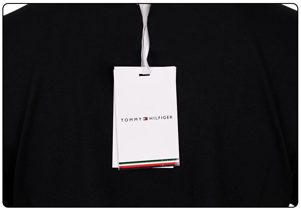 Moteriški marškinėliai Tommy Hilfiger T-SHIRT HERITAGE HILFIGER C-NK REG TEE BLACK WW0WW31999 BDS 30484 kaina ir informacija | Marškinėliai moterims | pigu.lt