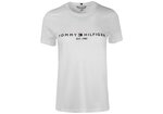 Женская футболка Tommy Hilfiger T-SHIRT HERITAGE HILFIGER C-NK REG TEE WHITE WW0WW31999 YBR 30595