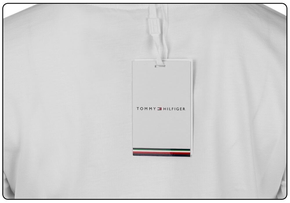 Moteriški marškinėliai Tommy Hilfiger T-SHIRT HERITAGE HILFIGER C-NK REG TEE WHITE WW0WW31999 YBR 30595 kaina ir informacija | Marškinėliai moterims | pigu.lt