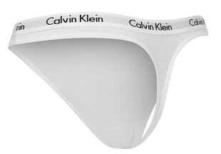 Женские трусики Calvin Klein THONG WHITE D1617E 100 30236 цена и информация | Трусики | pigu.lt