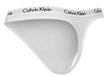 Moteriškos kelnaitės Calvin Klein THONG WHITE D1617E 100 30236 kaina ir informacija | Kelnaitės | pigu.lt