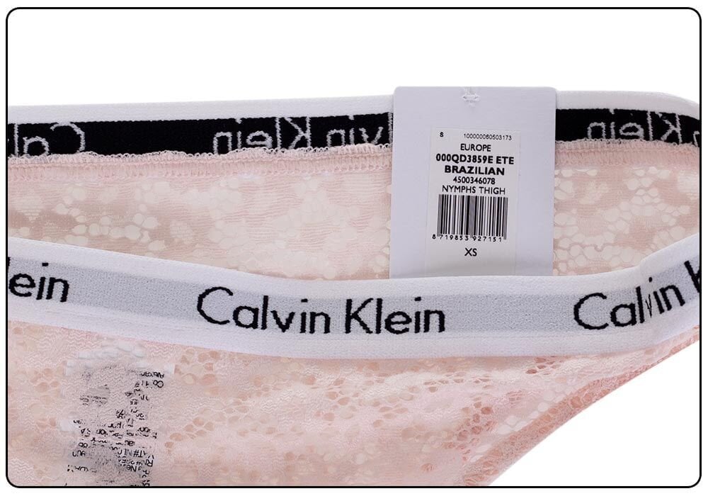 Moteriškos kelnaitės Calvin Klein BRAZILIAN PINK 000QD3859E UB1 30268 kaina ir informacija | Kelnaitės | pigu.lt