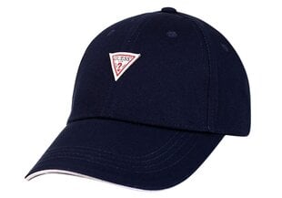 Vyriška kepurė GUESS TRIANGLE LOGO CAP NAVY M1YZ57WBN60 G7V2 35644 kaina ir informacija | Vyriški šalikai, kepurės, pirštinės | pigu.lt