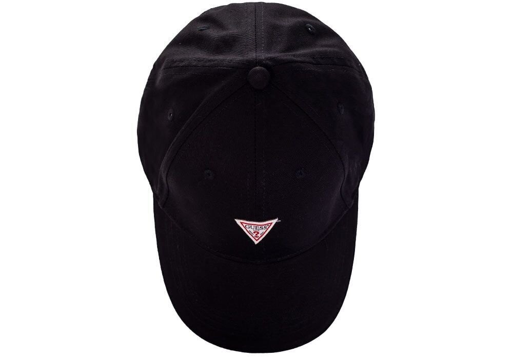 Vyriška kepurė GUESS TRIANGLE LOGO CAP BLACK M1YZ57WBN60 JBLK 35643 kaina ir informacija | Vyriški šalikai, kepurės, pirštinės | pigu.lt