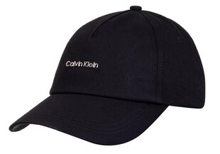 Vyriška kepurė Calvin Klein BB CAP BLACK K60K608207 BAX 36899 kaina ir informacija | Vyriški šalikai, kepurės, pirštinės | pigu.lt