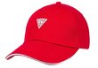 Vyriška kepurė GUESS TRIANGLE LOGO CAP RED M1YZ57WBN60 G532 35642 kaina ir informacija | Vyriški šalikai, kepurės, pirštinės | pigu.lt