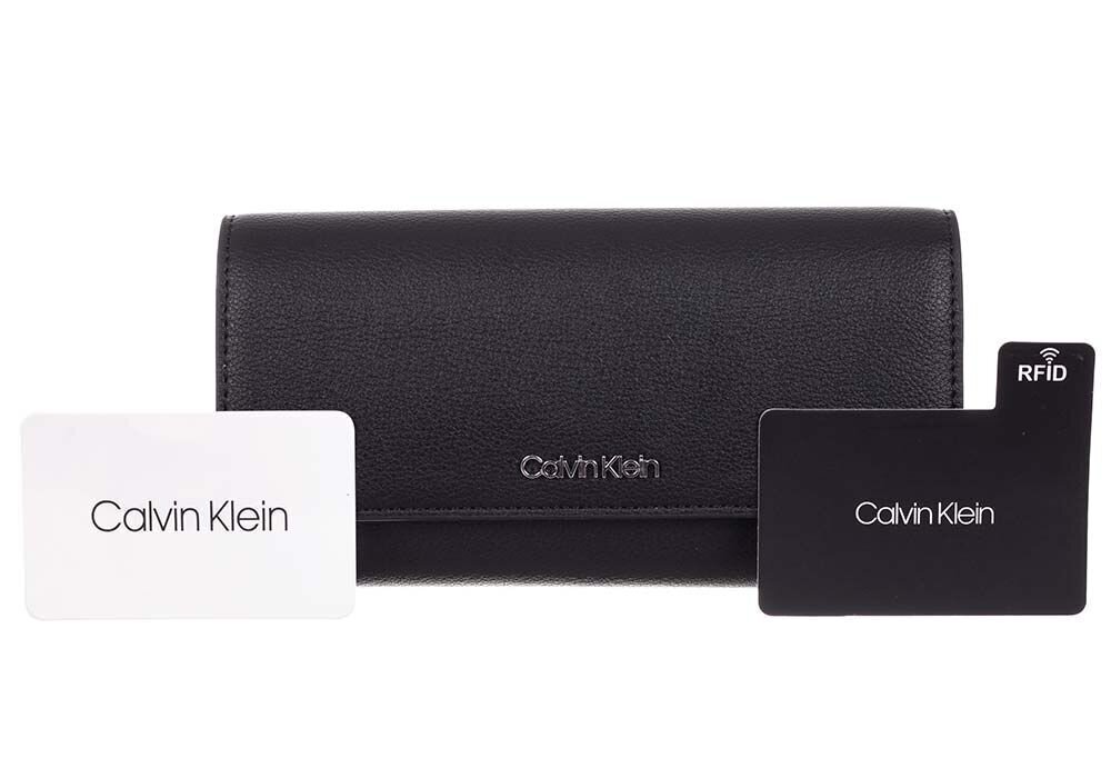 Moteriška piniginė Calvin Klein TRIFOLD LG JUODA K60K607453 BAX 36726 kaina ir informacija | Piniginės, kortelių dėklai moterims | pigu.lt