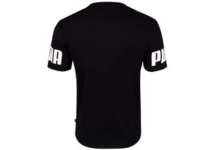 Marškinėliai vyrams Puma 40089, juodi kaina ir informacija | Vyriški marškinėliai | pigu.lt