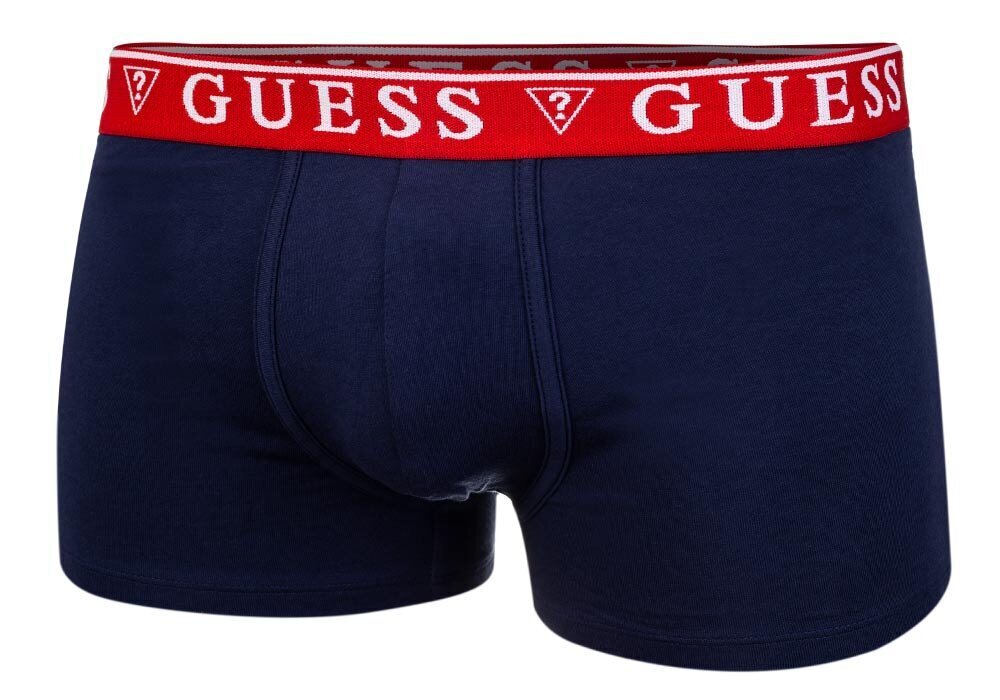 Vyriškos trumpikės Guess BRIAN BOXER 3 poros, tamsiai mėlynos/pilkos U97G01JR003 HE90 39555 цена и информация | Trumpikės | pigu.lt