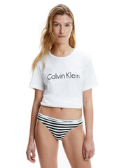 Женские трусики-стринги Calvin Klein THONG 0000D1617E W1F 38479 цена и информация | Трусики | pigu.lt