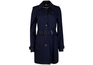 Moteriškas paltas Tommy Hilfiger, mėlynas WW0WW24966 403 39480 XS kaina ir informacija | Paltai moterims | pigu.lt
