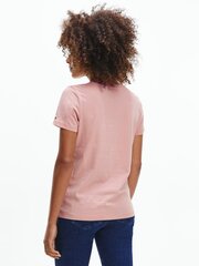 Moteriški marškinėliai Tommy Hilfiger REGULAR HILFIGER C-NK SS, rožiniai WW0WW28681 TMJ 38986 kaina ir informacija | Marškinėliai moterims | pigu.lt
