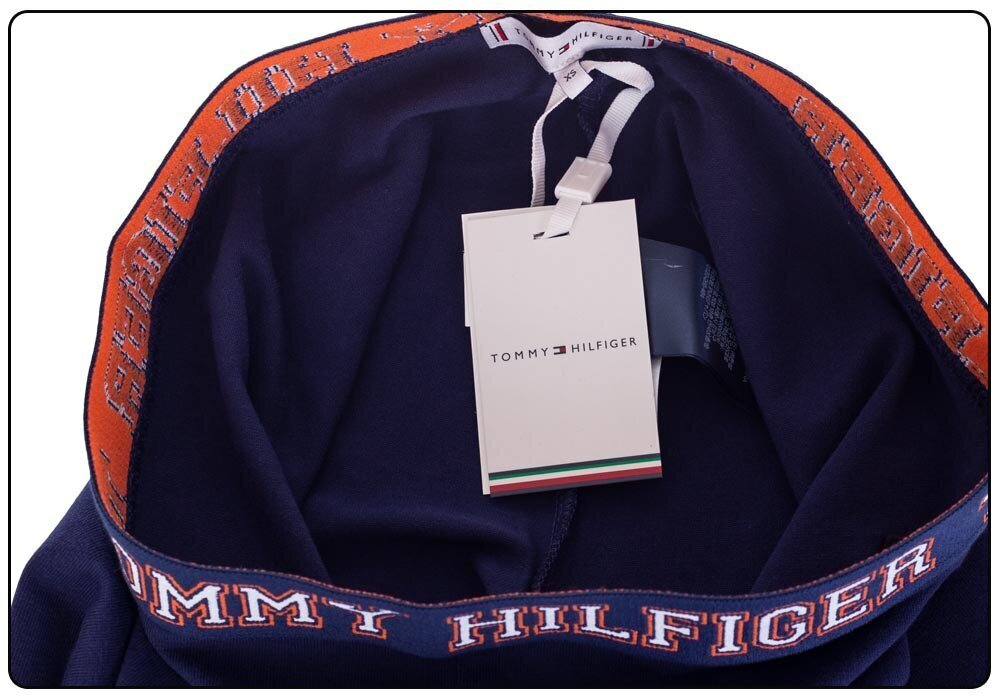 Moteriškos tamprės Tommy Hilfiger, tamsiai mėlynos UW0UW03215 DY4 39385 S kaina ir informacija | Sportinė apranga moterims | pigu.lt