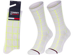 Мужские носки Tommy Hilfiger, 1 пара, белые 701210561 001 39898 цена и информация | Мужские носки | pigu.lt