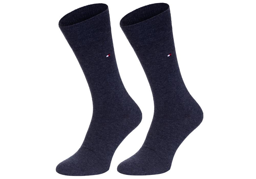 Vyriškos kojinės Tommy Hilfiger, 5 poros, mėlynos spalvos 701210549 003 39678 kaina ir informacija | Vyriškos kojinės | pigu.lt