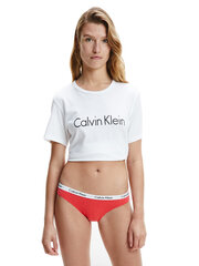 Klasikinės moteriškos kelnaitės Calvin Klein, raudonos 0000D1618E XKW 38472 kaina ir informacija | Kelnaitės | pigu.lt