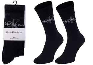 Vyriškos kojinės Calvin Klein, 1 pora, juodos 701218732 001 39811 kaina ir informacija | Vyriškos kojinės | pigu.lt
