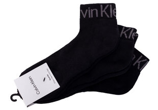 Vyriškos kojinės Calvin Klein, 3 poros, juodos 701218722 001 39824 kaina ir informacija | Vyriškos kojinės | pigu.lt