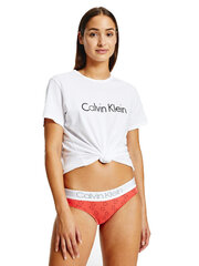 Женские трусики-бикини CALVIN KLEIN, 1 пара, красные 000QD3752E W2Q 40716 цена и информация | Трусики | pigu.lt