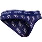 Moteriškos kelnaitės - stringai Calvin Klein THONG (AVERAGE), mėlynos 000QF5733E X00 40709 kaina ir informacija | Kelnaitės | pigu.lt