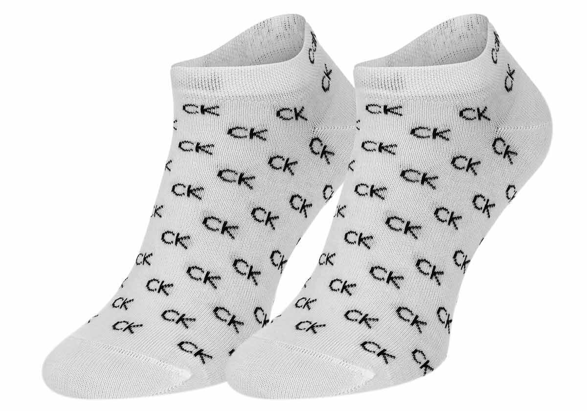 Vyriškos kojinės Calvin Klein, 2 poros, baltos/pilkos 701218715 004 44534 kaina ir informacija | Vyriškos kojinės | pigu.lt