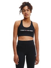 Бюстгальтер Tommy Hilfiger MID INTENSITY GRAPHIC BRA, черный S10S100973 BDS 40392 цена и информация | Бюстгальтеры | pigu.lt