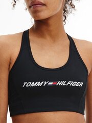 Бюстгальтер Tommy Hilfiger MID INTENSITY GRAPHIC BRA, черный S10S100973 BDS 40392 цена и информация | Бюстгальтеры | pigu.lt