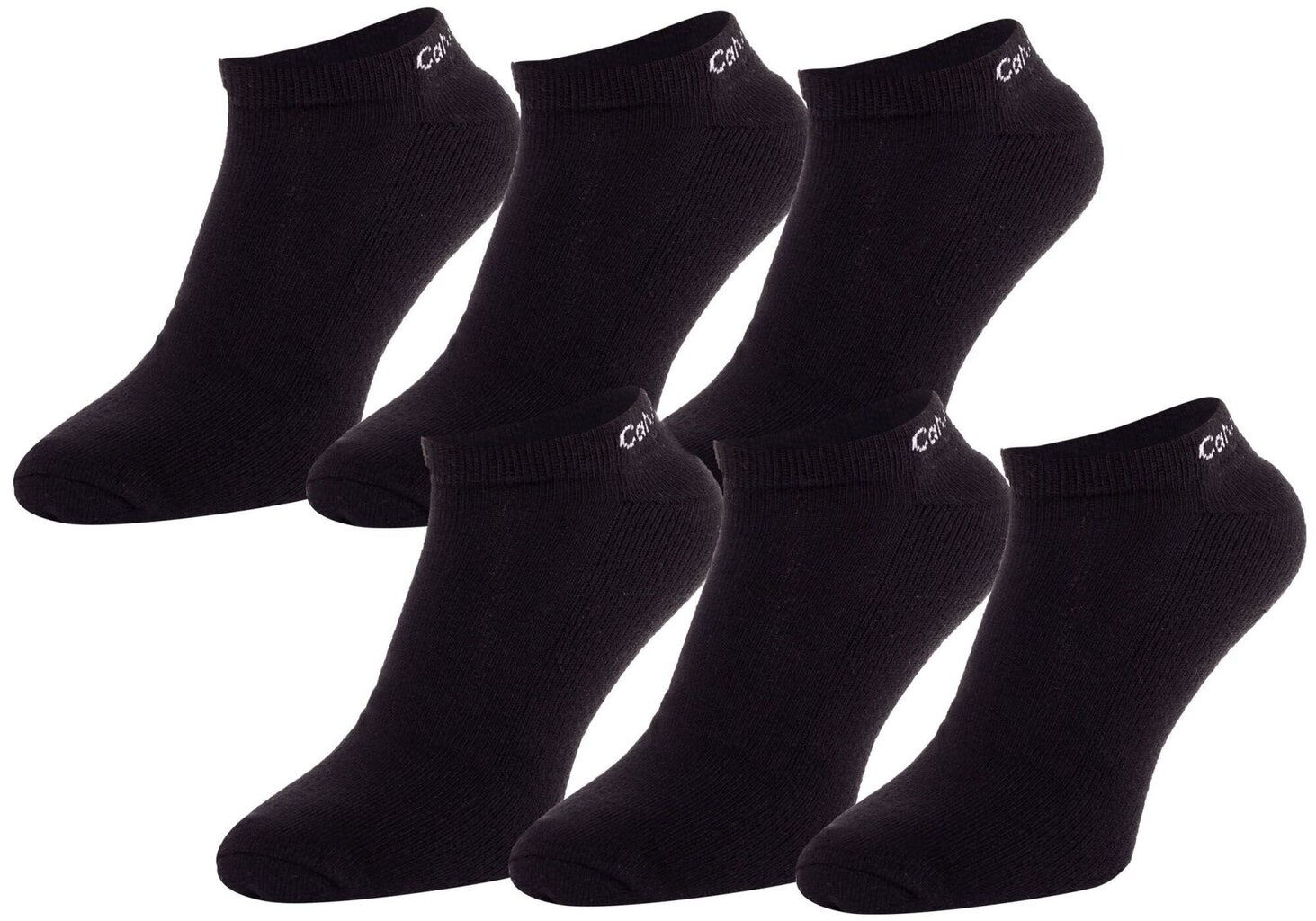 Vyriškos kojinės CALVIN KLEIN, 6 poros, juodos 701218720 001 39827 kaina ir informacija | Vyriškos kojinės | pigu.lt