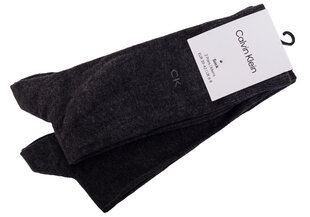 Vyriškos kojinės Calvin Klein, 2 poros, tamsiai pilkos 701218631 002 39796 kaina ir informacija | Vyriškos kojinės | pigu.lt