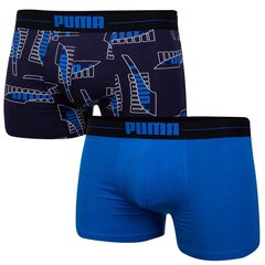 Vyriškos trumpikės Puma, 2 poros, mėlynos 935284 02 41329 kaina ir informacija | Trumpikės | pigu.lt