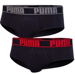 Vyriškos trumpikės Puma ACTIVE BRIEF 2 poros, juodos 906954 01 41571 kaina ir informacija | Trumpikės | pigu.lt