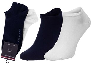 Мужские носки Tommy Hilfiger 2 пары, синие/белые 40950 цена и информация | Мужские носки | pigu.lt