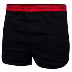 Vyriškos boksinukės Calvin Klein SLIM FIT BOXER 3 poros juodos/raudonos 000NB3000A WGW 40728 kaina ir informacija | Trumpikės | pigu.lt
