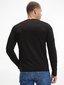 Vyriški marškinėliai Tommy Hilfiger LICED BAR LONG SLEEVE TEE, juodos spalvos MW0MW20166 BDS 41092 L цена и информация | Vyriški marškinėliai | pigu.lt