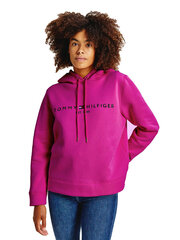 Женская толстовка Tommy Hilfiger REGULAR HILFIGER HOODIE MAGENTA WW0WW26410 TZO 41215 цена и информация | Свитера женские | pigu.lt