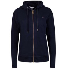 Женская толстовка Tommy Hilfiger, с капюшоном, на молнии, темно-синяя, WW0WW32304 DW5 41175 цена и информация | Свитера женские | pigu.lt