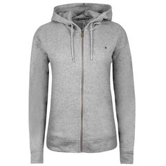 Moteriškas bluzonas Tommy Hilfiger REGULAR FULL ZIP HOODIE, pilkas, WW0WW32304 PKH 41172 L kaina ir informacija | Megztiniai moterims | pigu.lt