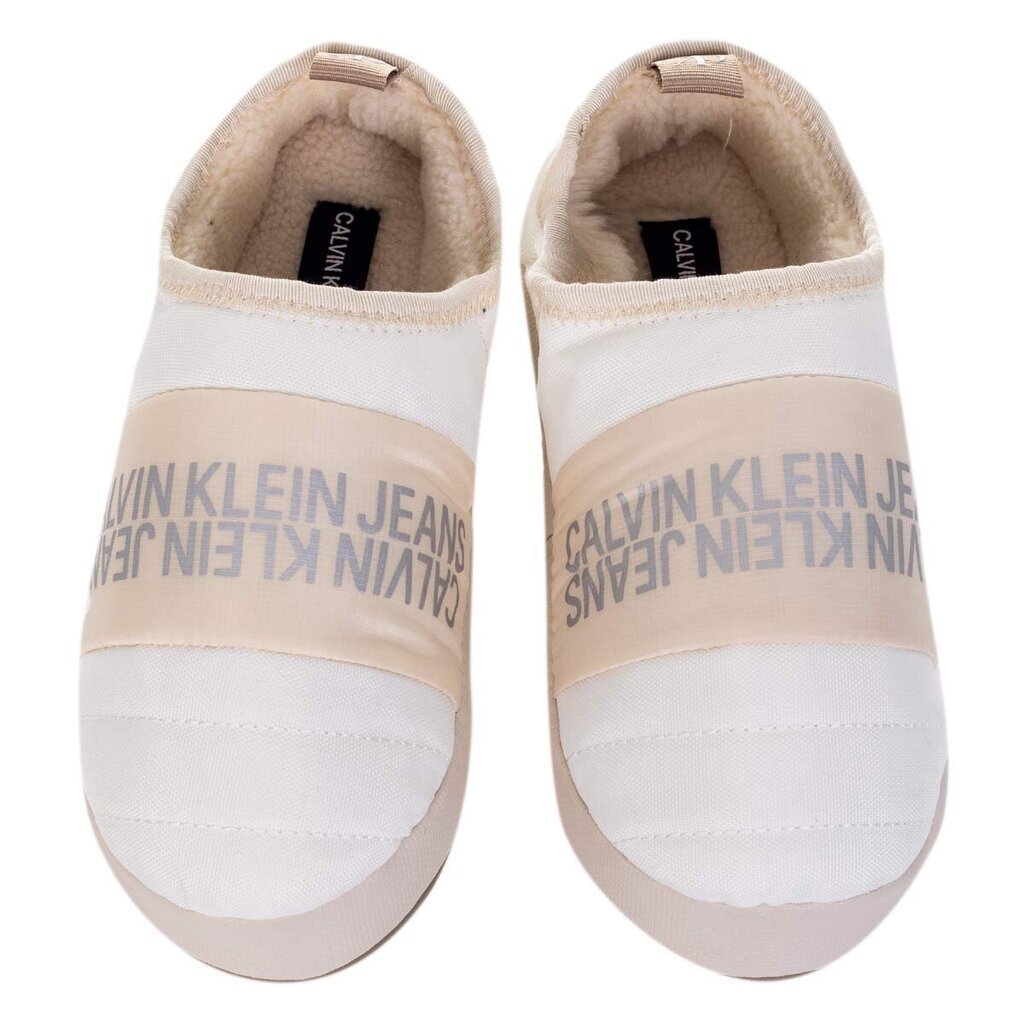 Moteriškos šlepetės Calvin Klein HOME SHOE SLIPPER W WARM LINING MUSLIN YW0YW00412 AEO 40896 36 kaina ir informacija | Šlepetės moterims | pigu.lt