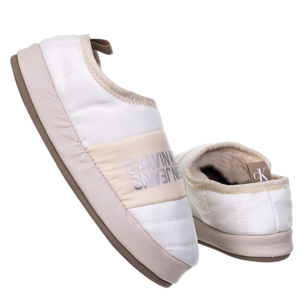 Moteriškos šlepetės Calvin Klein HOME SHOE SLIPPER W WARM LINING MUSLIN YW0YW00412 AEO 40896 36 kaina ir informacija | Šlepetės moterims | pigu.lt