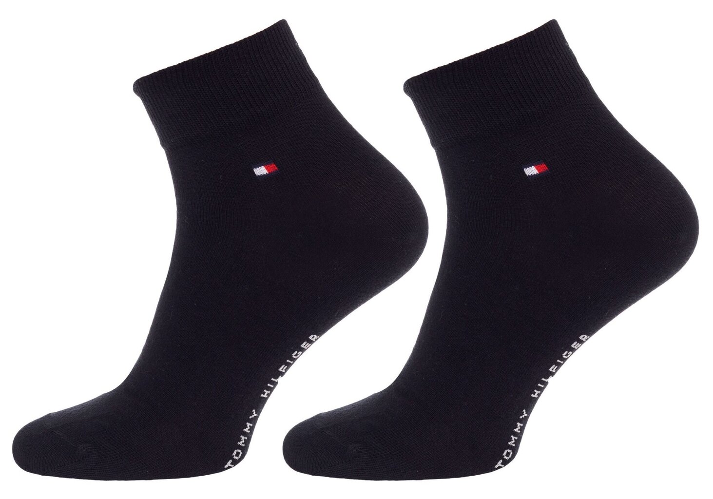 Vyriškos kojinės TOMMY HILFIGER, 6 poros, juodos spalvos, 100002988 001 41594 kaina ir informacija | Vyriškos kojinės | pigu.lt