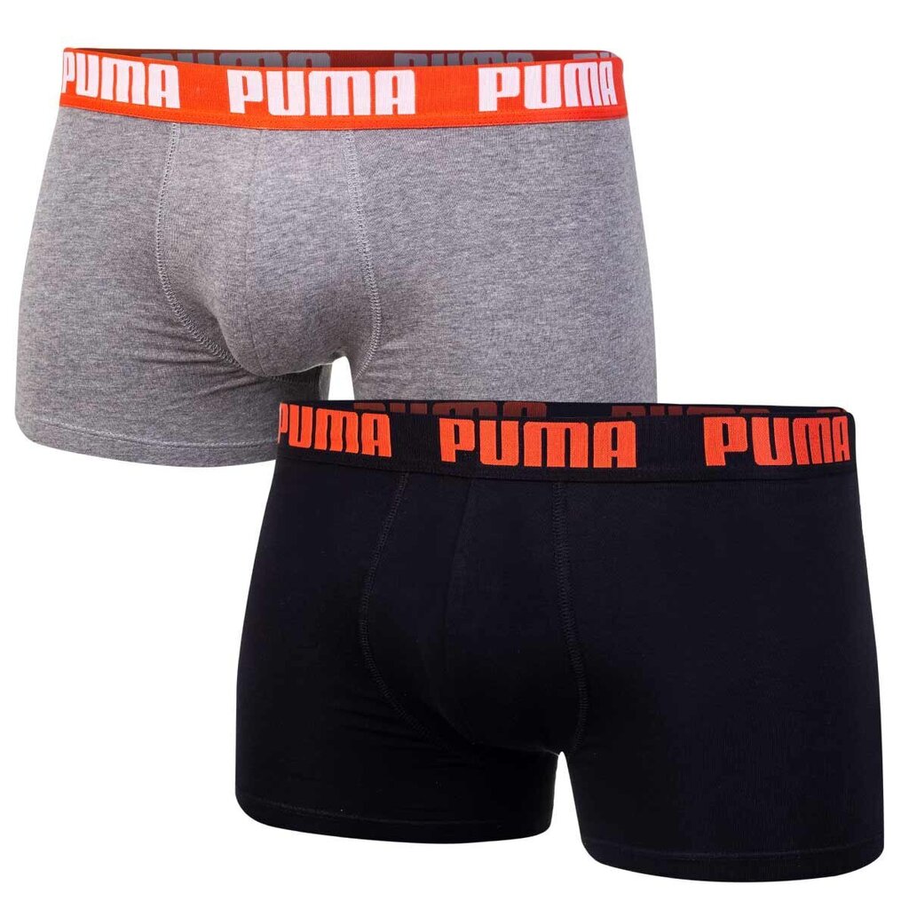 Vyriškos trumpikės HEAD BASIC BOXER 2 poros pilkos/juodos 906823 48 41567 kaina ir informacija | Trumpikės | pigu.lt