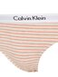 Moteriškos siaurikės Calvin Klein THONG, kreminės spalvos, 0000D1617E W1F 41794 L kaina ir informacija | Kelnaitės | pigu.lt