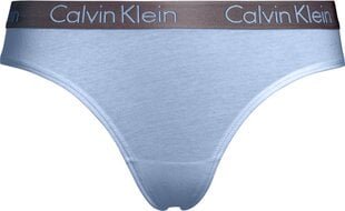 Moteriškos kelnaitės -siaurikės Calvin Klein 1 pora, mėlynos 000QD3539E C5R 42099 L kaina ir informacija | Kelnaitės | pigu.lt