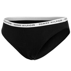 Женские трусики - бикини Tommy Hilfiger, 3 пары, черные UW0UW02828 0R7 42055 цена и информация | Трусики | pigu.lt