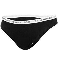 Трусики женские Tommy Hilfiger, 3 пары, THONG, черные UW0UW02829 0R7 42160 цена и информация | Трусики | pigu.lt