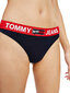 Moteriškos kelnaitės - siaurikės Tommy Hilfiger Thong, tamsiai mėlynos, UW0UW02823 DW5 42213 L kaina ir informacija | Kelnaitės | pigu.lt