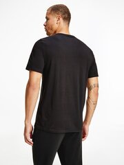 Футболка мужская Calvin Klein S/S CREW NECK, черная 000NM1903E WK5 42554 цена и информация | Мужские футболки | pigu.lt